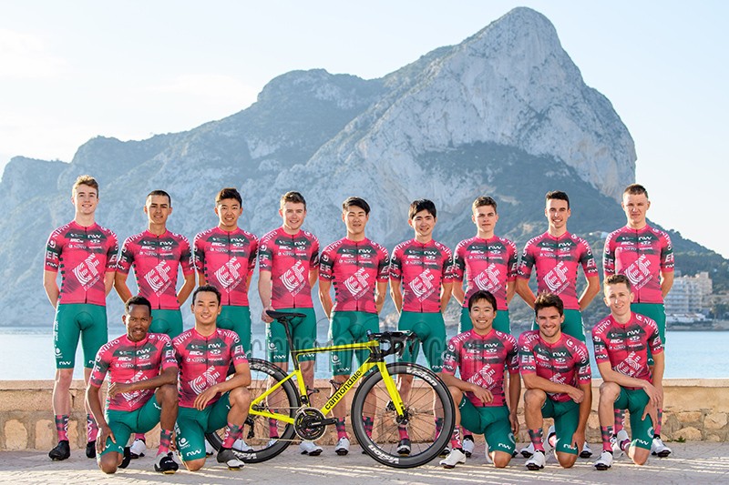 EF Education-Nippo Cycling Jersey Bib Short 2023 Men Short Sleeve Pink